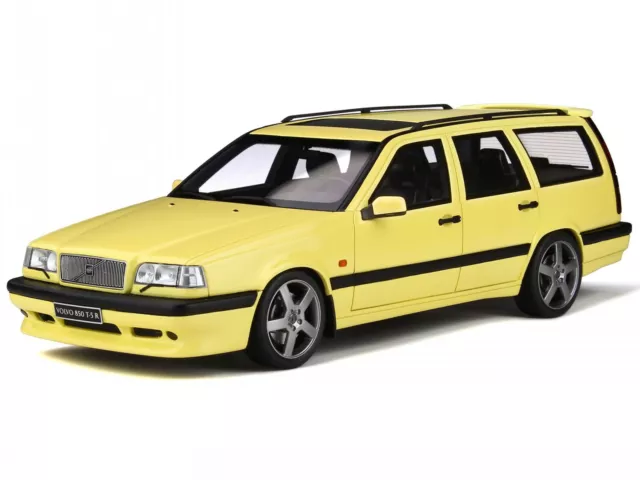 Volvo 850 T5-R Station Wagon ivory yellow resin model car OT310 Otto 1:18