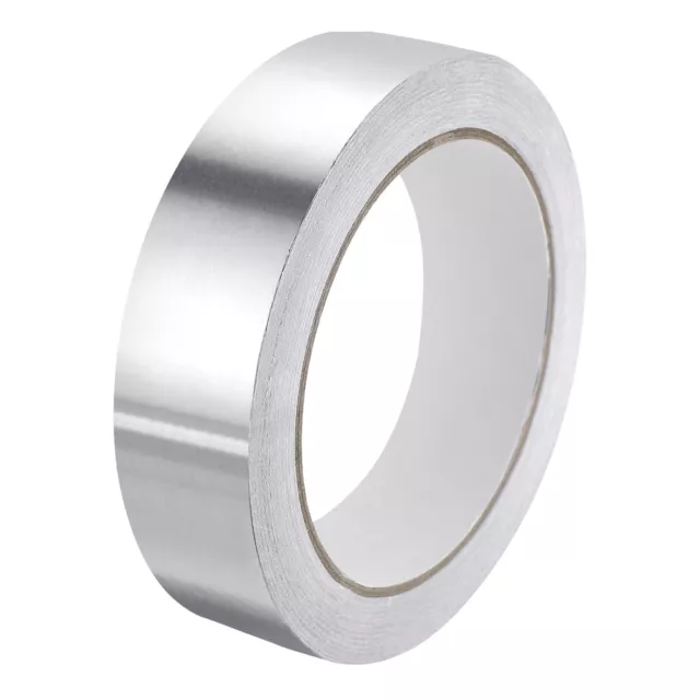 Aluminum Foil Tape, 0.98 inch x 65ft Foil Tape (1.96 mil) for Ductwork, HVAC