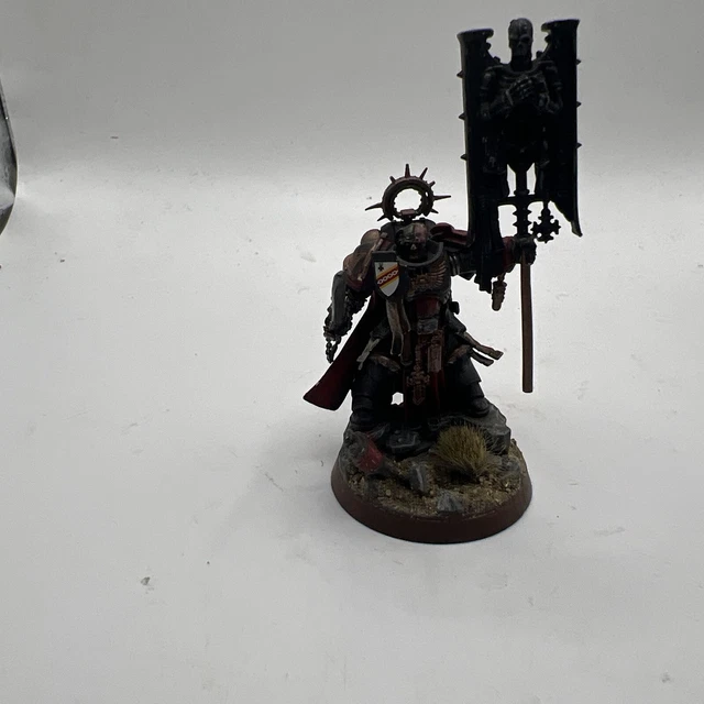 WARHAMMER 40K SPACE Marine Black Templar Bladeguard Ancient £6.50 ...