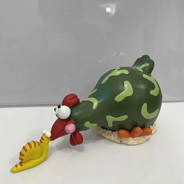 Harz Huhn Statue lustig süß Küken Figur Tier Kunst Skulpturen (F) * Z