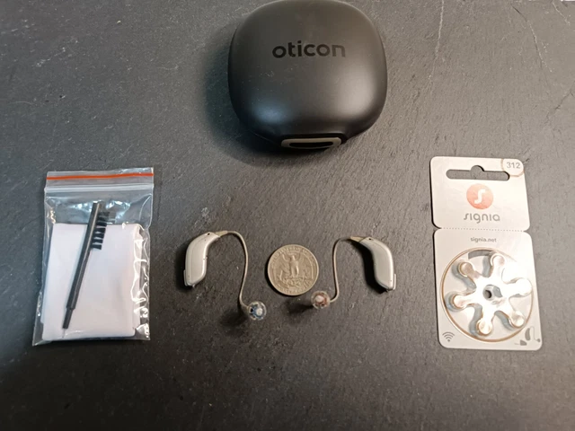 Aplicación inalámbrica/bluetooth Oticon Siya 2 Mini RIC 48 canales IMF hecha para iPhone