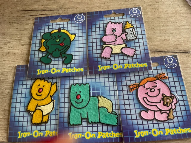 5 Assorted Iron On Patches