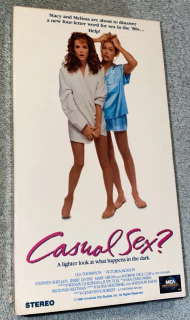 Casual Sex Vhs Tape Vcr 1988 Mca Lea Thompson~andrew Dice Clay~victoria Jackson 5 99 Picclick