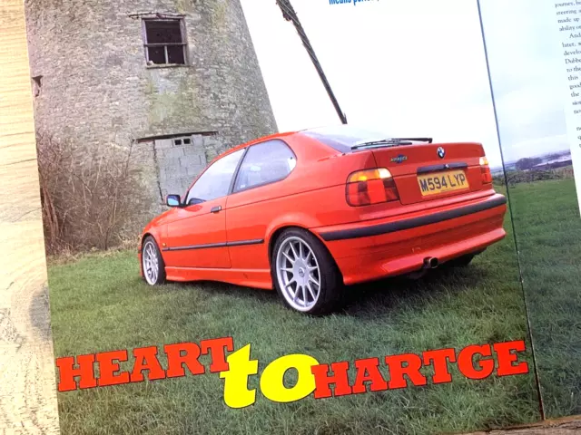 Hartge H3 2.1S Bmw E36 3 Series Compact Original Car Magazine Road Test Review