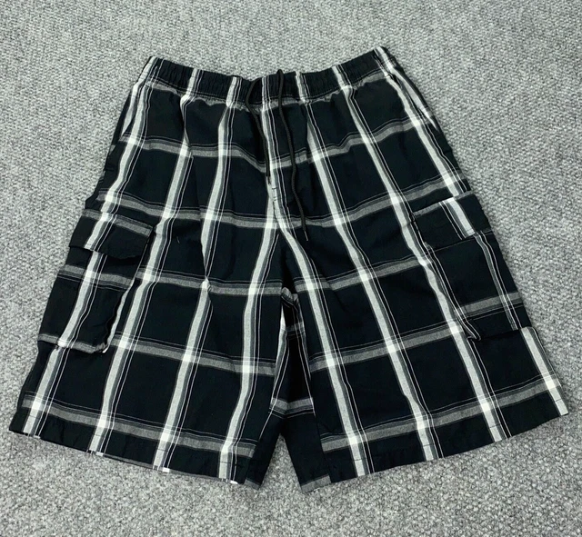 Shaka Black Plaid Shorts Dickies Shorts For Men Shaka Wear Men's