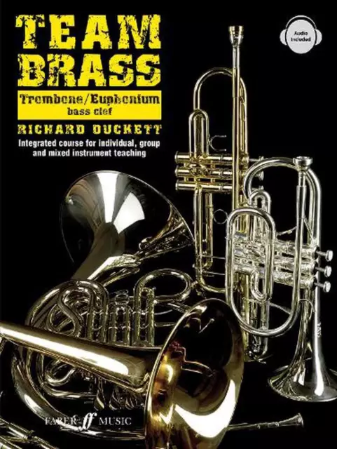 Team Brass: Trombone/Euphonium (Bass Clef) by Richard Duckett Book & Merchandise