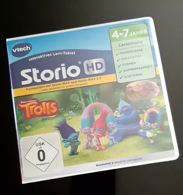 Storio Max-Lernspiel Trolls  HD  OVP Deutsch