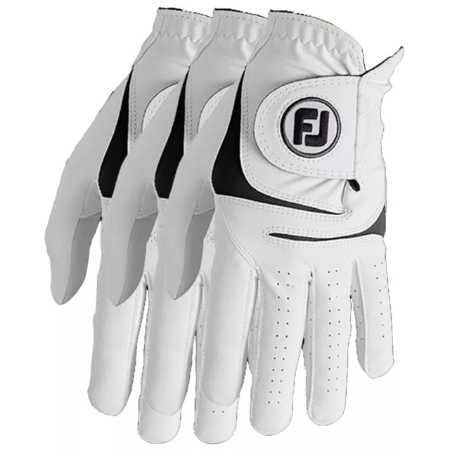 FootJoy Mens WeatherSof LEFT Hand Golf Gloves For Right Handed Player FJ 2023 3