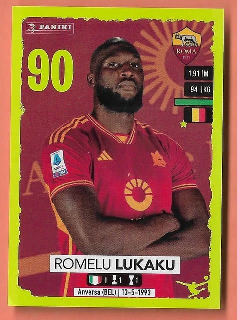 Foto Autografata Romelu Lukaku 2024-2025 – Stampa A4 Lucida, Regalo Perfetto Per I Tifosi Del Napoli