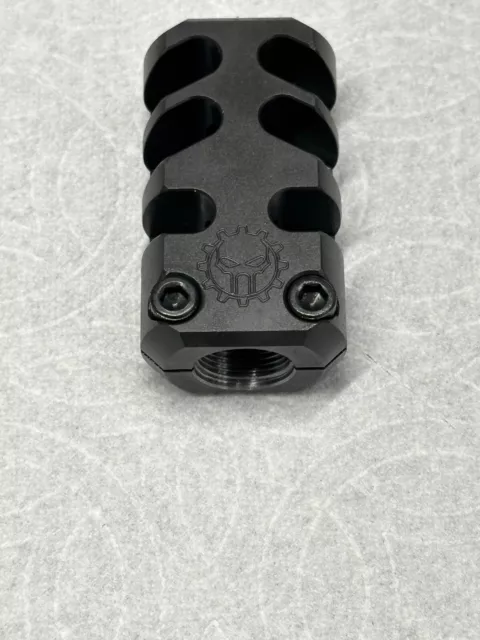 2024 HK STYLE MUZZLE BRAKE THREADED 5/8 x 24 for .30 7.62mm 2