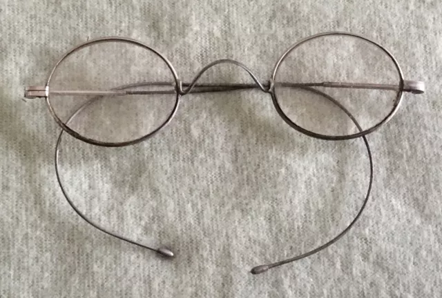 Brille Nickelbrille Uralt um 1890/1900