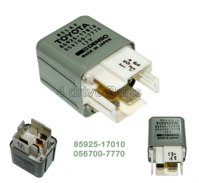 8592517010 GENUINE TOYOTA Lexus 5Pin Heater Blower Relay Denso 056700