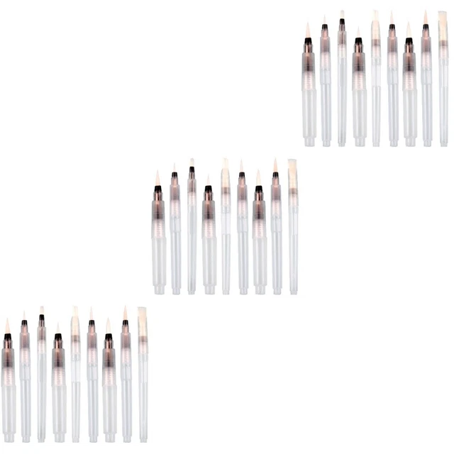 27 Pcs Stylo Pinceau À Eau Encre Pour Stylos Plume Brosse À Eau