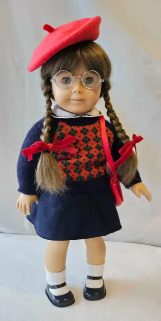 WHITE BODY Pleasant Company American Girl 80s Retired Molly McIntire Meet Outfit