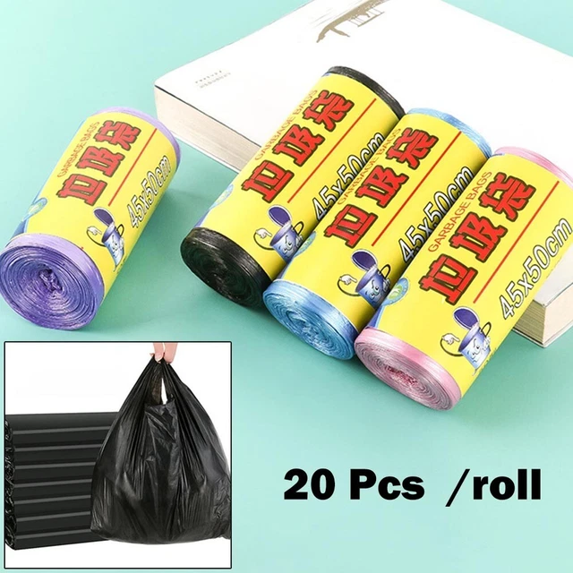 Pochette Garbage Sac Trash 45 45cm Jetable Ménage Mini Petit en Plastique