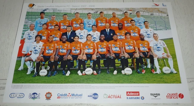 Carte Football 1983 – Stade Lavallois 1-0 Dynamo Kiev, édition Originale Rare