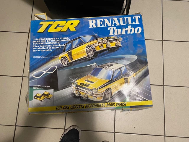 Circuit Voiture Slot Racing TCR – Peugeot 205 Turbo 16 – À Restaurer (non Fonctionnel)