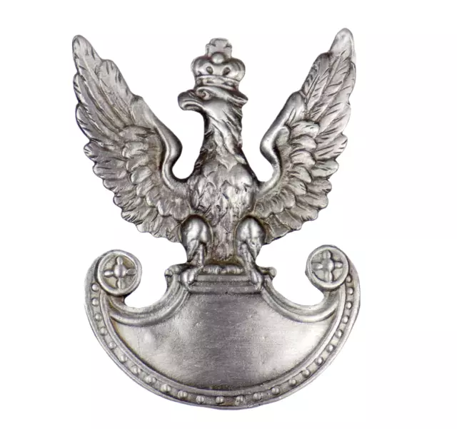 511 Ww1  Ww2 Polish Army Cap Eagle Badge Poland