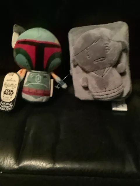 Hallmark Itty Bitty Boba Fett & Han Solo Carbonite Star Wars NYCC 2015 EXCLUSIVE