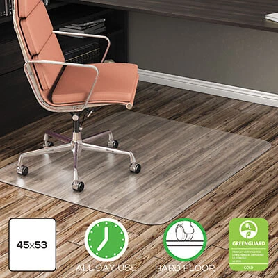 deflecto CHAIRMAT,ECONO 45X53,CLR CM21242COM  deflecto CM21242COM 079916017877
