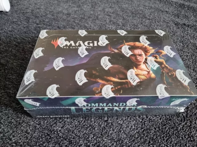 MTG Magic the Gathering Commander Legends Draft Booster Box Sealed