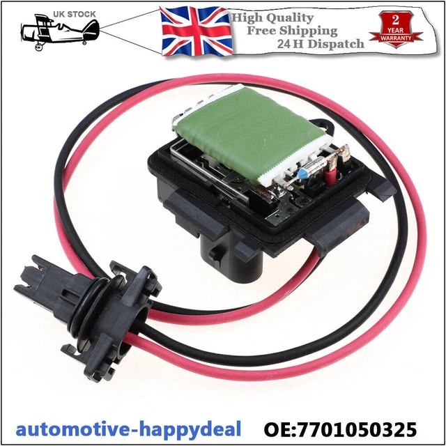 HEATER BLOWER FAN Resistor For Vauxhall Vivaro Renault Trafic Opel