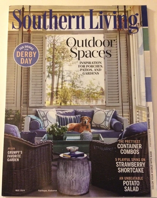 SOUTHERN LIVING MAGAZINEMAY 2024Outdoor SpacesGrumpy's Favorite