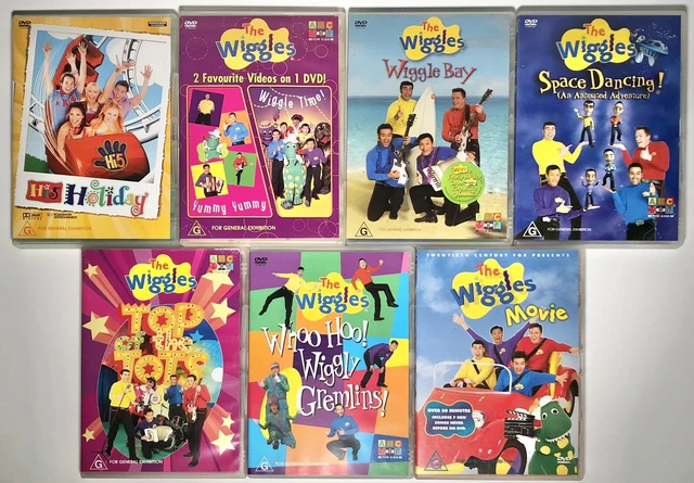THE WIGGLES DVD Bundle x 6 Original Cast ABC plus Hi-5 DVD x1 Region 4 ...