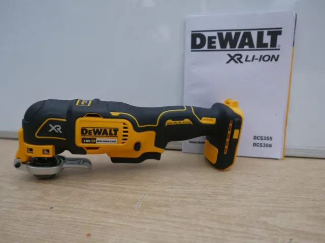 DEWALT DCS355 18V XR Oscillating Multi Tool Bare Unit Fitments