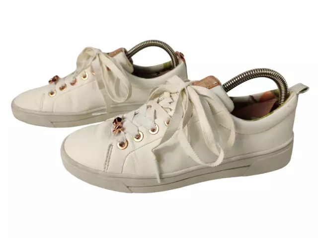 Ted baker sales kellei trainers white