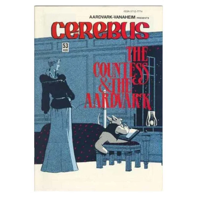 Cerebus the Aardvark #53 in NM minus condition. Aardvark-Vanaheim comics [v;