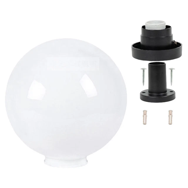 Abat-jour Sphérique En Verre Pour Luminaire G9 - Diamètre 10 Cm - Transparent - Remplacement