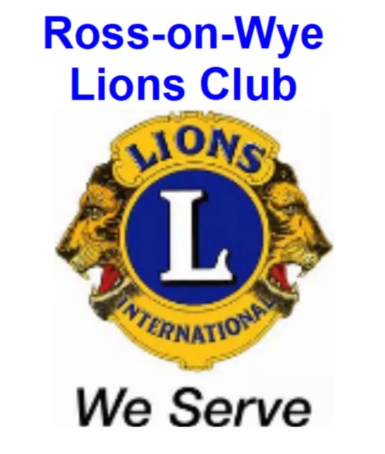 Charity Donation to Ross-on-Wye Lions Club (CIO) (No Physical Item)