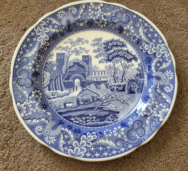 Spode The Blue Room Collection Traditions CASTLE 10.5" Dinner Plate