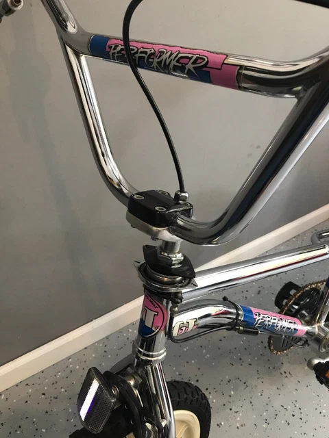 1987 gt performer bmx bike chrome vintage original parts. Excellent condition 3