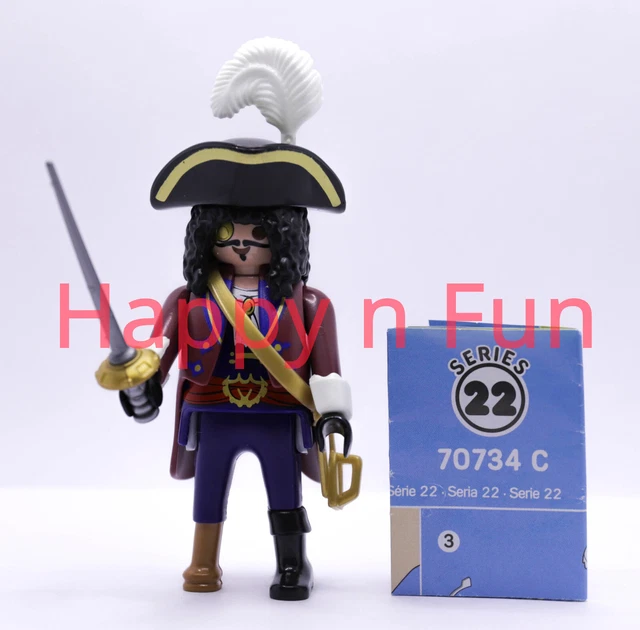 Figurine Playmobil Série 22 Gangster Voleur Masqué 70734 - Neuf Complet