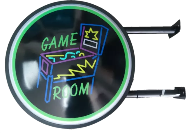 Games Room Bar Lighting Wall Sign Light LED Easter Gifts