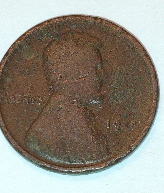 1915 -P Philadelphia Mint Lincoln Wheat Penny 1c Old US Cent Coin