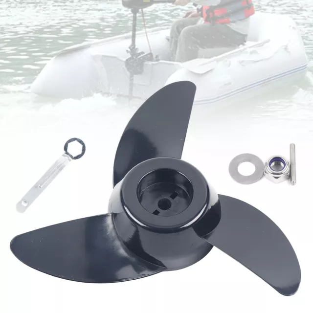 Three-blade Trolling Motor Prop Outboard Propeller For 28 36 46 LB Thrust USA