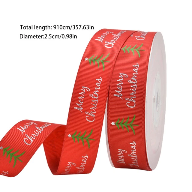 2x Urlaub Band Handwerk Weihnachten Band Weihnachten Geschenk Bögen Bänder 12