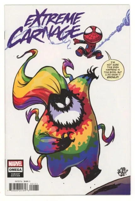 Marvel Comics EXTREME CARNAGE OMEGA #1 SKOTTIE YOUNG Variant Cover