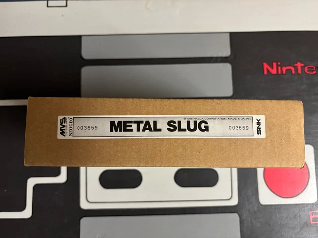 METAL SLUG 3 SNK Neo Geo AES Jap EUR 2.098,95 - FR