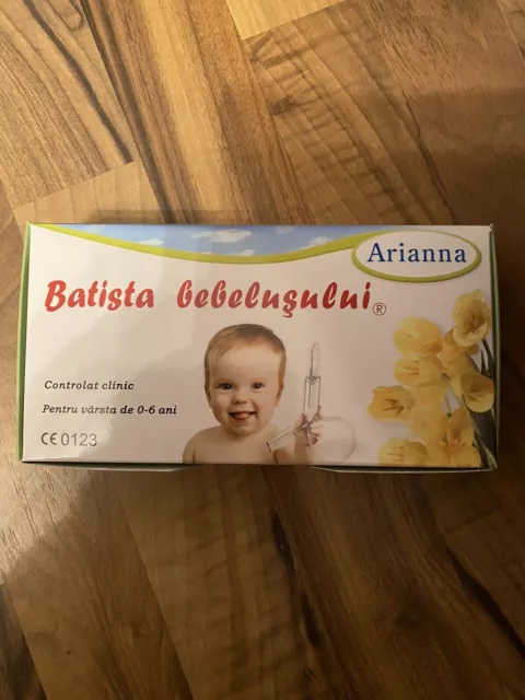 ARIANNA Baby  Nasal Aspirator Nose Cleaner - Batista Bebelusului