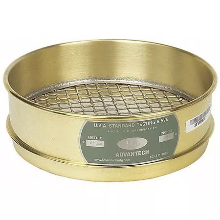 Advantech 5/8"Bs8f Sieve, 5/8", B/S, 8 In, Full Ht