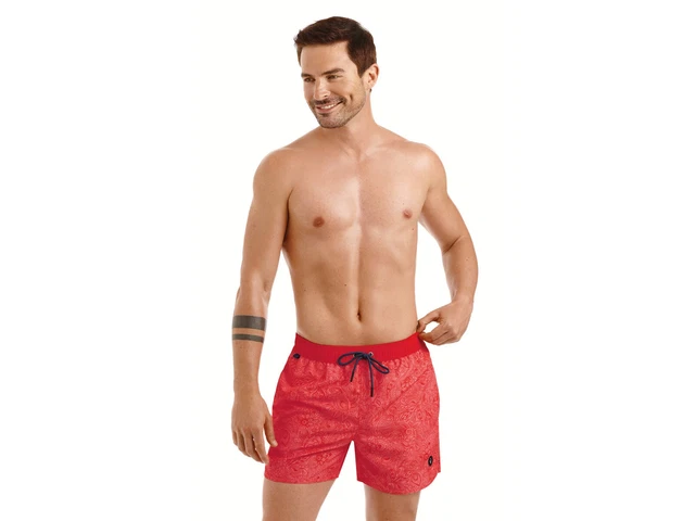 Basmar Costume Mare Piscina Uomo  5404 004  Boxer Rosso