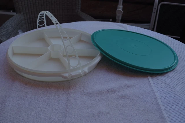 Plat Tupperware Avec Couvercle – Boîte à Compartiments Pour Apéro Et Crudités