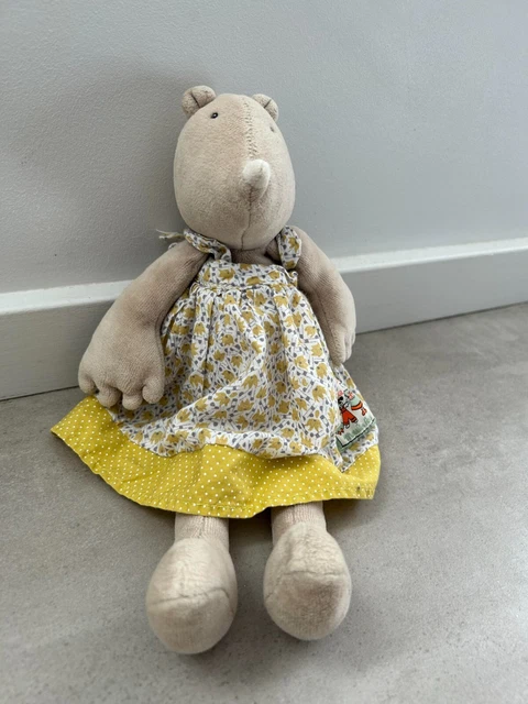 GRANDE PELUCHE CHIEN Basset Mascotte Télé Z 60 CM Jemini EUR 50,00 - FR