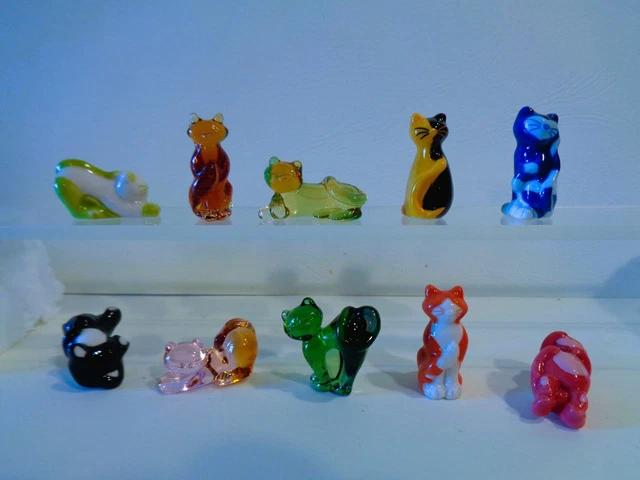 Figurine Fève Statue ❤️ Chat Chaton EUROPÉEN 105mm Félin Animal Cat Kitten