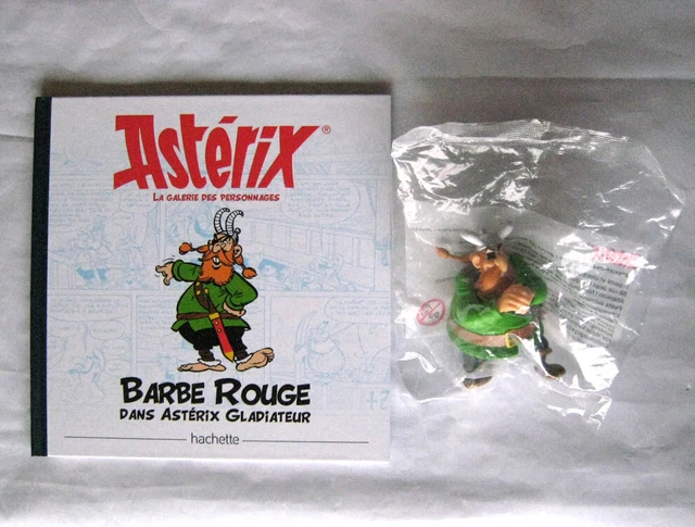 Figurine Astérix – Barbe Rouge N°10 – Grande Galerie Des Personnages – Neuve