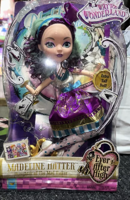 Ever After High Doll MADELINE HATTER - EXTRA TALL 17 Doll - No Shoes